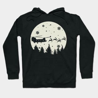 CH-47 Chinook Reindeer Hoodie